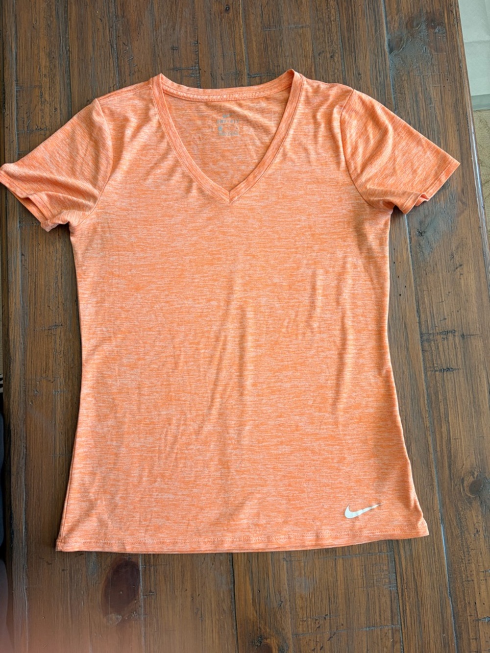 Nike Women's Orange V-Neck Dri-FIT Tee Bundle